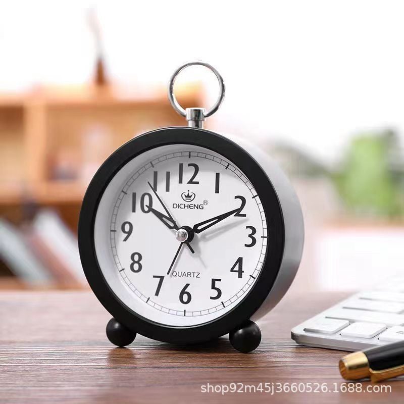 Alarm Clock Children'S Clock Students Learn Cute Fashion Quiet Wake-Up Clock Distinctive Simple Bedside Gift Clock - Image 3